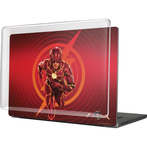 DC Comics The Flash Movie: Flash in Motion MacBook Pro 16in (2021-25) Case plus Skin