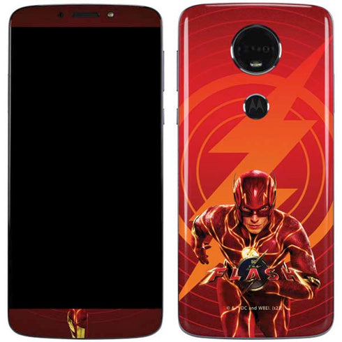 DC Comics The Flash Movie: Flash in Motion Moto E5 Plus Skin