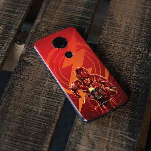 DC Comics The Flash Movie: Flash in Motion Moto E5 Plus Skin