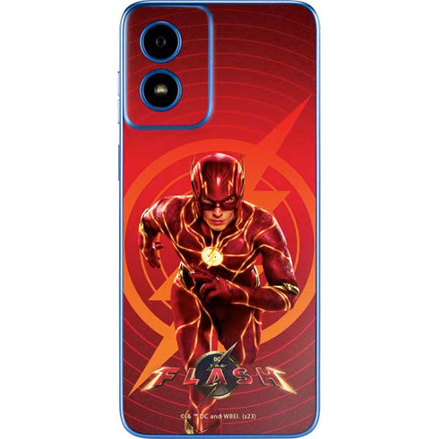 DC Comics The Flash Movie: Flash in Motion Moto G Play 4G (2024) Skin