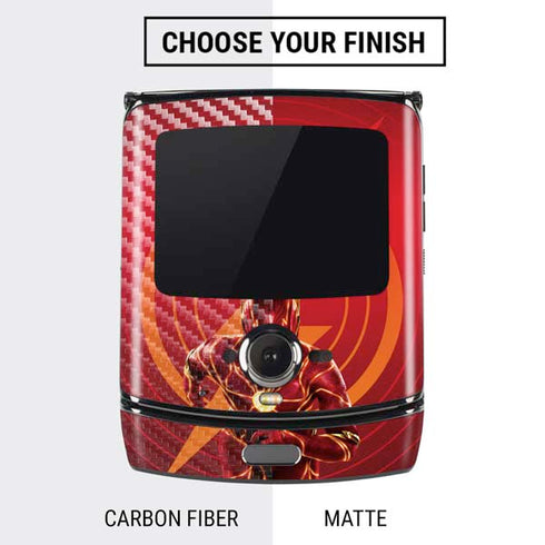 DC Comics The Flash Movie: Flash in Motion Motorola RAZR Skin