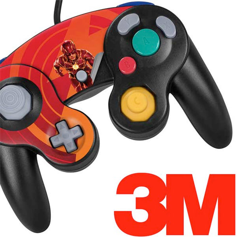 DC Comics The Flash Movie: Flash in Motion Nintendo GameCube Controller Skin