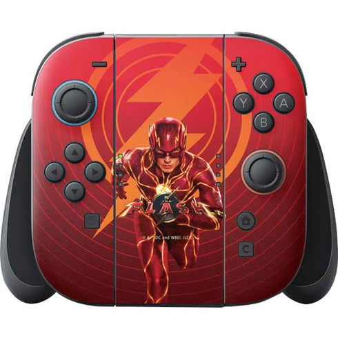 DC Comics The Flash Movie: Flash in Motion Nintendo Switch 2 (2025) Joy-Con Controller Skin
