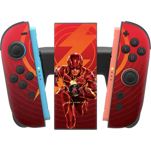 DC Comics The Flash Movie: Flash in Motion Nintendo Switch 2 (2025) Joy-Con Controller Skin