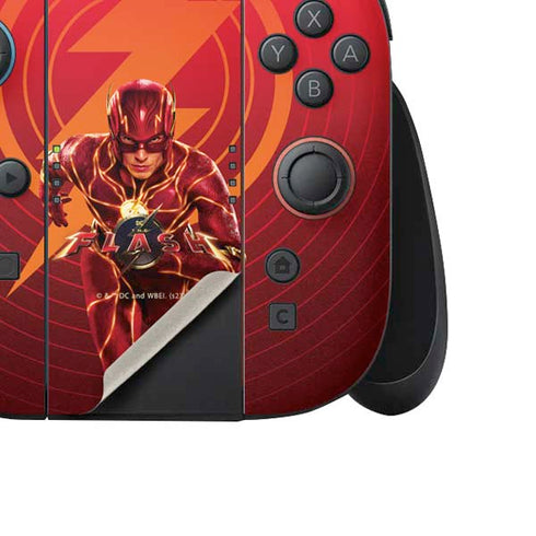 DC Comics The Flash Movie: Flash in Motion Nintendo Switch 2 (2025) Joy-Con Controller Skin