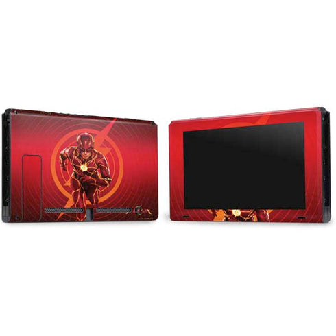DC Comics The Flash Movie: Flash in Motion Nintendo Switch Bundle Skin