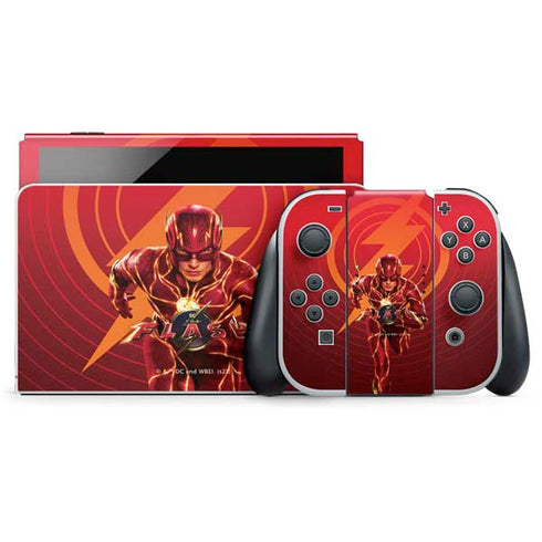 DC Comics The Flash Movie: Flash in Motion Nintendo Skins