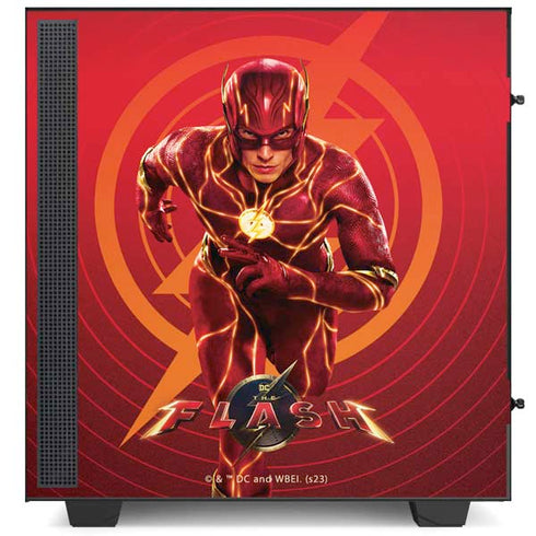 DC Comics The Flash Movie: Flash in Motion NZXT H510 Compact ATX Mid-Tower Case Skin