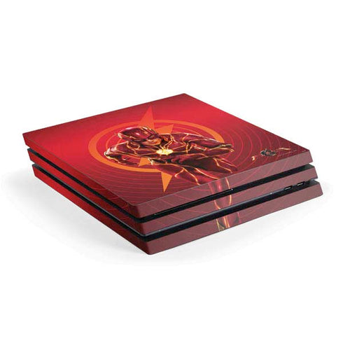 DC Comics The Flash Movie: Flash in Motion PS4 Pro Console Skin