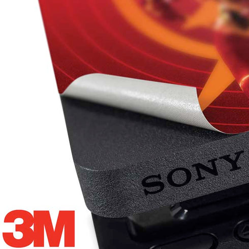 DC Comics The Flash Movie: Flash in Motion PS4 Slim Skin