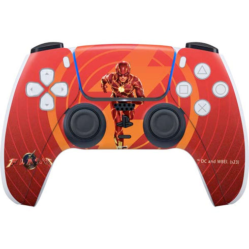 DC Comics The Flash Movie: Flash in Motion PS5 Controller Skin