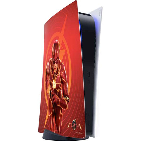 DC Comics The Flash Movie: Flash in Motion PS5 Digital Edition Console Skin