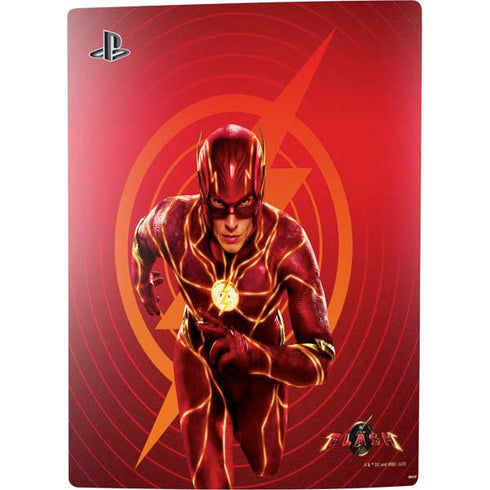 DC Comics The Flash Movie: Flash in Motion PS5 Digital Edition Console Skin