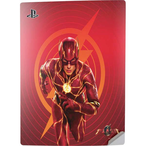 DC Comics The Flash Movie: Flash in Motion PS5 Digital Edition Console Skin