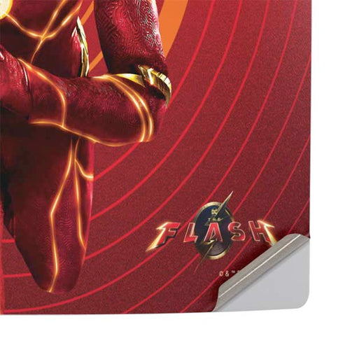 DC Comics The Flash Movie: Flash in Motion PS5 Pro Console Skin