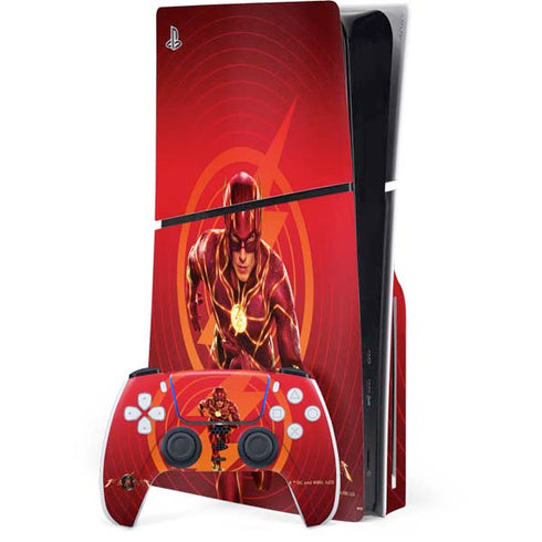 DC Comics The Flash Movie: Flash in Motion PlayStation PS5 Skins