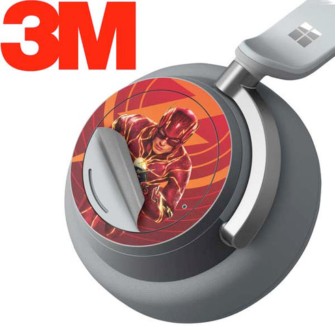 DC Comics The Flash Movie: Flash in Motion Surface Headphones Skin