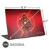 DC Comics The Flash Movie: Flash in Motion Universal Laptop 16.6in (13.4 x 9.7in) Skin