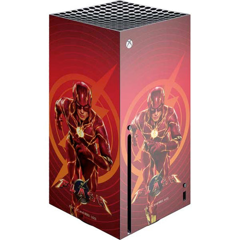 DC Comics The Flash Movie: Flash in Motion Xbox Series X Console Skin