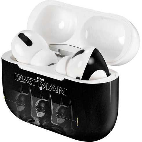 DC Comics The Flash Movie: I am Batman Past to Future Apple AirPods Pro Skin
