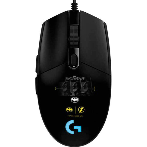 DC Comics The Flash Movie: I am Batman Past to Future G203 Prodigy RGB Wired Gaming Mouse Skin