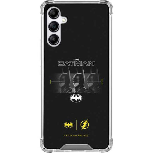 DC Comics The Flash Movie: I am Batman Past to Future Gabb Phone 4 Clear Case