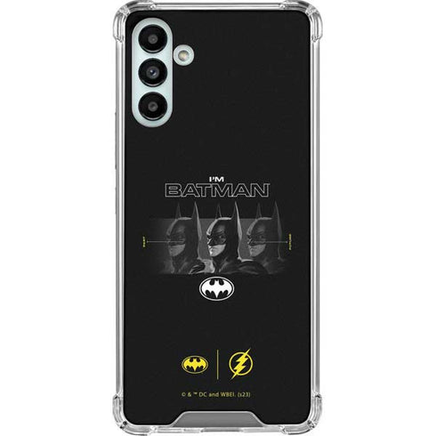 DC Comics The Flash Movie: I am Batman Past to Future Galaxy A13 5G Clear Case