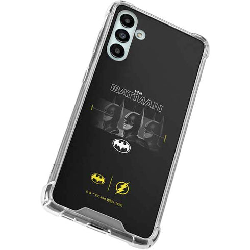 DC Comics The Flash Movie: I am Batman Past to Future Galaxy A13 5G Clear Case