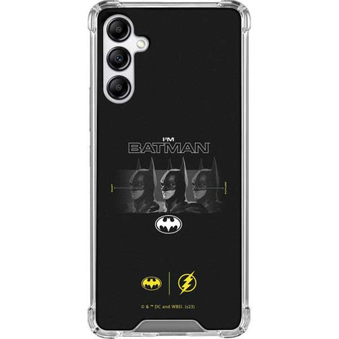 DC Comics The Flash Movie: I am Batman Past to Future Galaxy A14 5G Clear Case