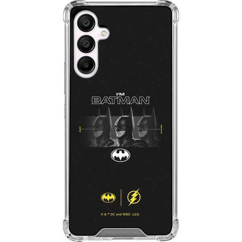 DC Comics The Flash Movie: I am Batman Past to Future Galaxy A16 5G Clear Case