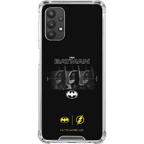 DC Comics The Flash Movie: I am Batman Past to Future Galaxy A32 5G Clear Case