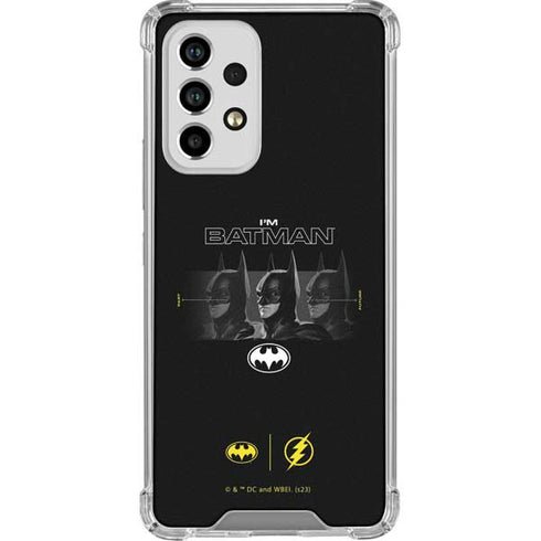 DC Comics The Flash Movie: I am Batman Past to Future Galaxy A33 5G Clear Case