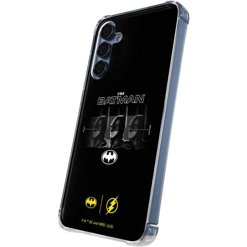 DC Comics The Flash Movie: I am Batman Past to Future Galaxy A35 5G Clear Case