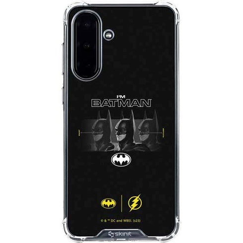 DC Comics The Flash Movie: I am Batman Past to Future Galaxy A36 5G Clear Case
