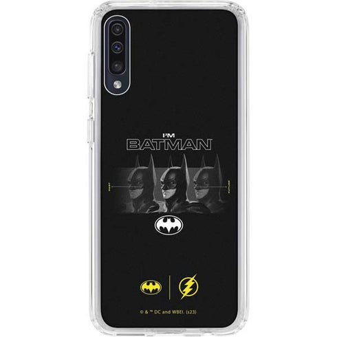 DC Comics The Flash Movie: I am Batman Past to Future Galaxy A50 Clear Case