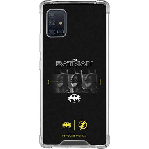 DC Comics The Flash Movie: I am Batman Past to Future Galaxy A51 5G Clear Case