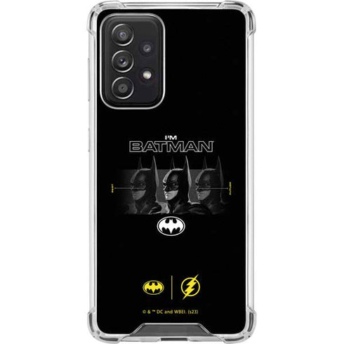DC Comics The Flash Movie: I am Batman Past to Future Galaxy A52 5G Clear Case
