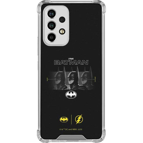 DC Comics The Flash Movie: I am Batman Past to Future Galaxy A53 5G Clear Case