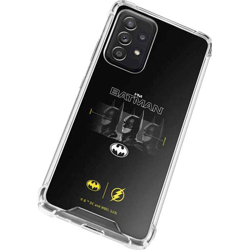 DC Comics The Flash Movie: I am Batman Past to Future Galaxy A72 5G Clear Case