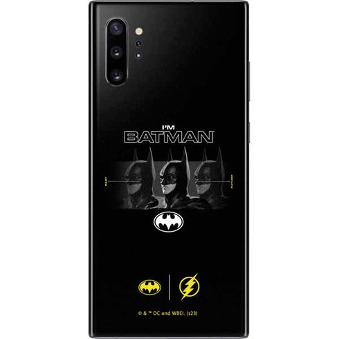 DC Comics The Flash Movie: I am Batman Past to Future Galaxy Note 10 Plus Skin