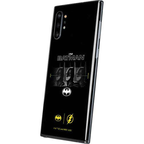 DC Comics The Flash Movie: I am Batman Past to Future Galaxy Note 10 Plus Skin