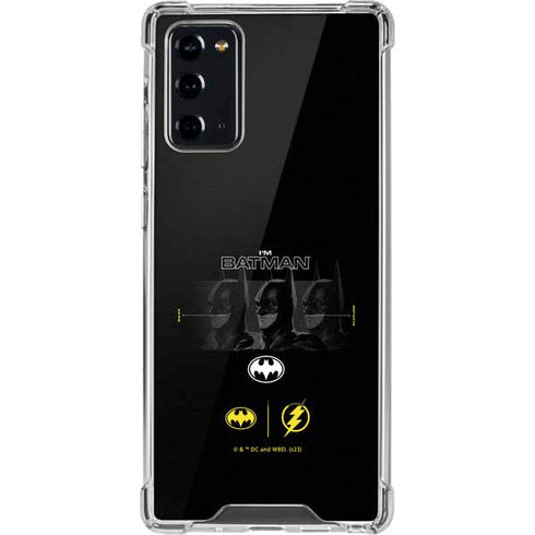 DC Comics The Flash Movie: I am Batman Past to Future Galaxy Note20 5G Clear Case