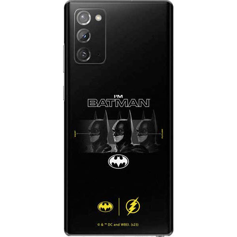 DC Comics The Flash Movie: I am Batman Past to Future Galaxy Note20 5G Skin