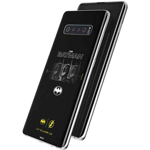 DC Comics The Flash Movie: I am Batman Past to Future Galaxy S10 Plus Skin