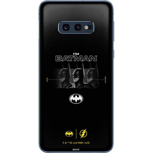 DC Comics The Flash Movie: I am Batman Past to Future Galaxy S10e Skin