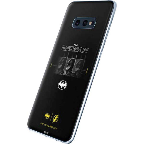 DC Comics The Flash Movie: I am Batman Past to Future Galaxy S10e Skin