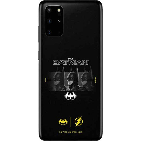DC Comics The Flash Movie: I am Batman Past to Future Galaxy S20 Plus Skin