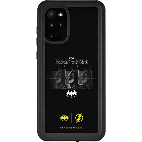 DC Comics The Flash Movie: I am Batman Past to Future Galaxy S20 Plus Waterproof Case