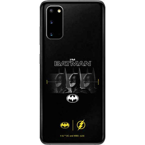 DC Comics The Flash Movie: I am Batman Past to Future Galaxy S20 Skin