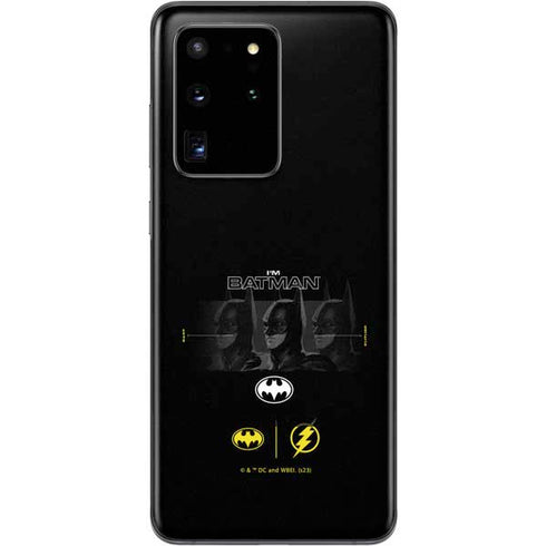 DC Comics The Flash Movie: I am Batman Past to Future Galaxy S20 Ultra 5G Skin